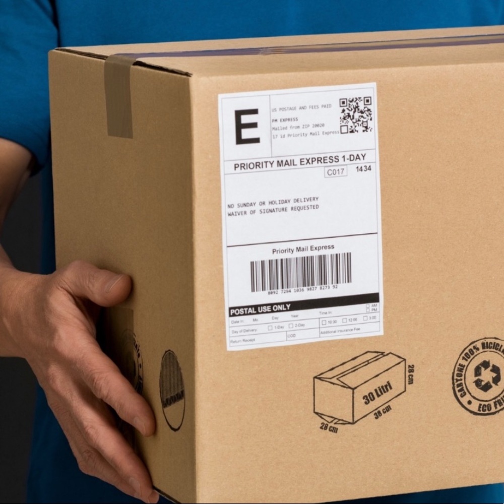 Shipping label